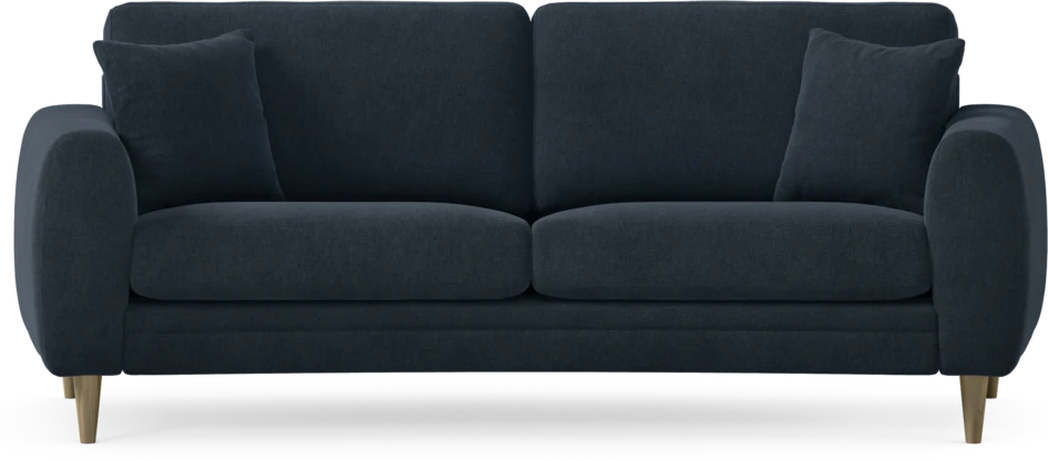 Eden - 2,5-sits soffa svängd - Blå