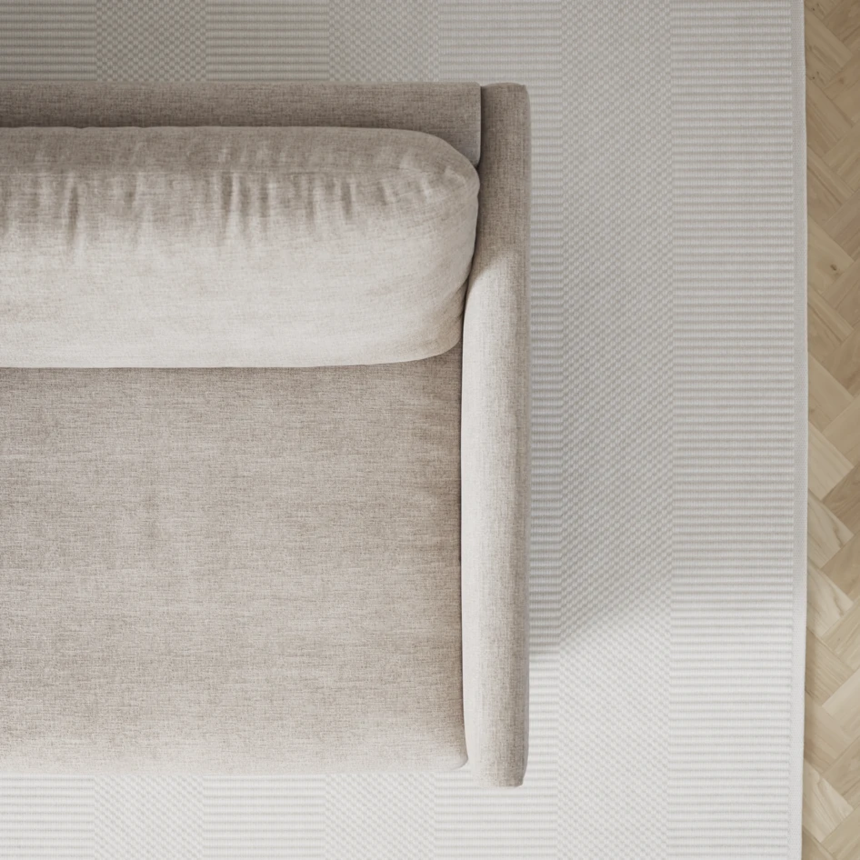 Madison Lux - 2-sits soffa med divan vänster och schäslong höger - Beige