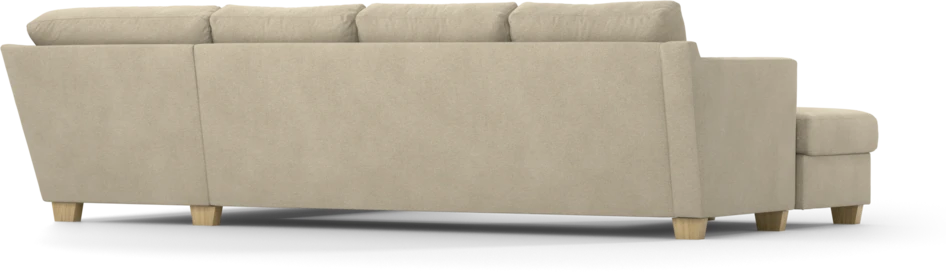 Friday - 3-sits soffa med schäslong vänster och divan höger - Beige