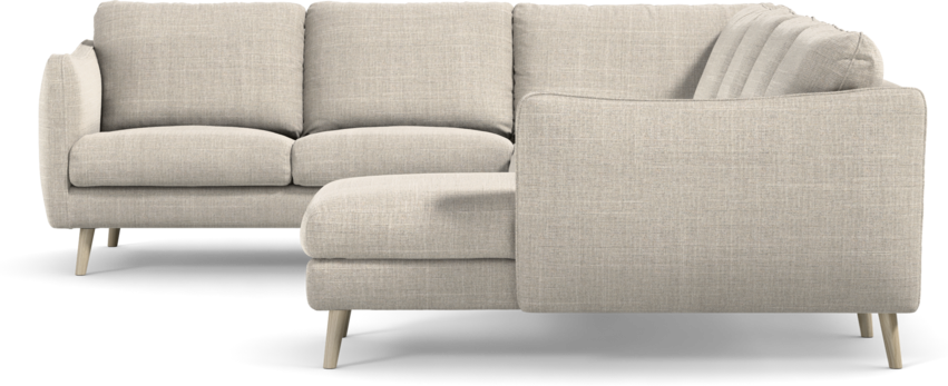 Madison Lux - Hörnsoffa med schäslong höger - Beige