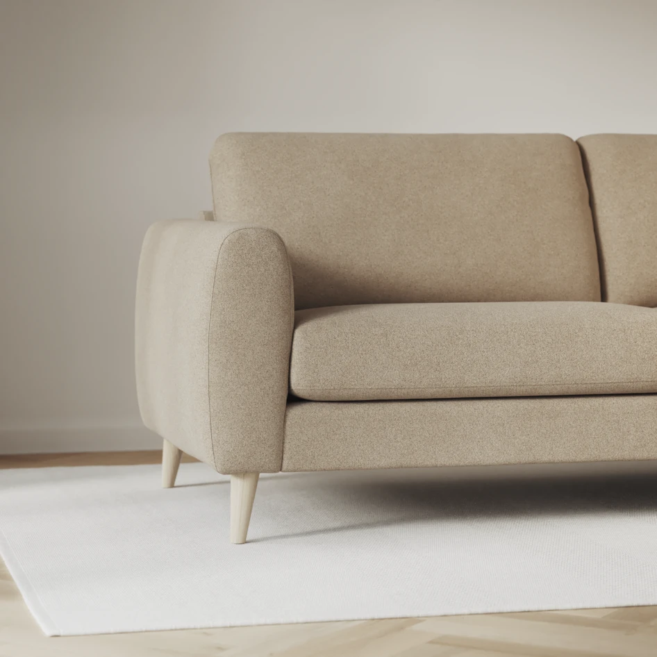 Bridge - Hörnsoffa, 2+3-sits - Beige