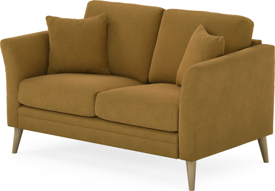 Eden - 2-sits soffa - Gul