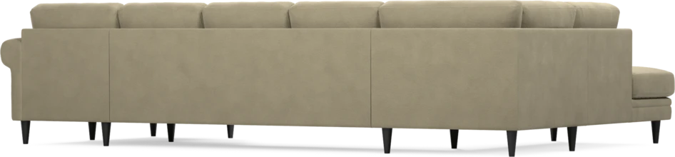Eden - 3-sits soffa med divan vänster och schäslong höger - Beige