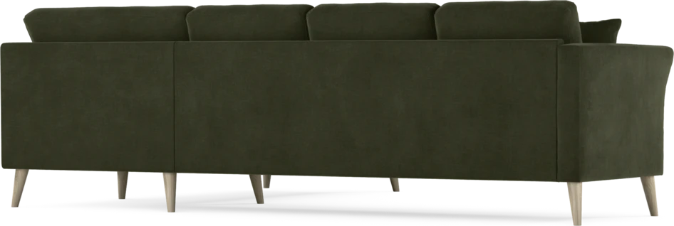 Eden - Hörnsoffa, 3+2-sits - Grön