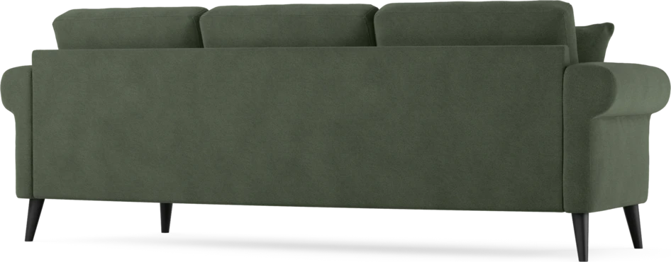 Eden - 3-sits soffa svängd - Grön