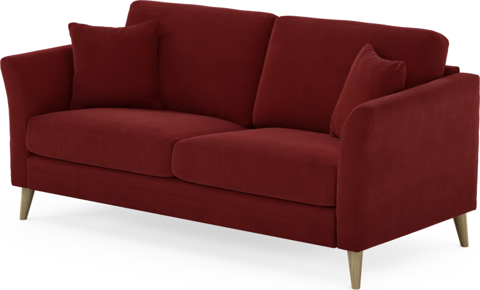 Eden - 2,5-sits soffa - Röd
