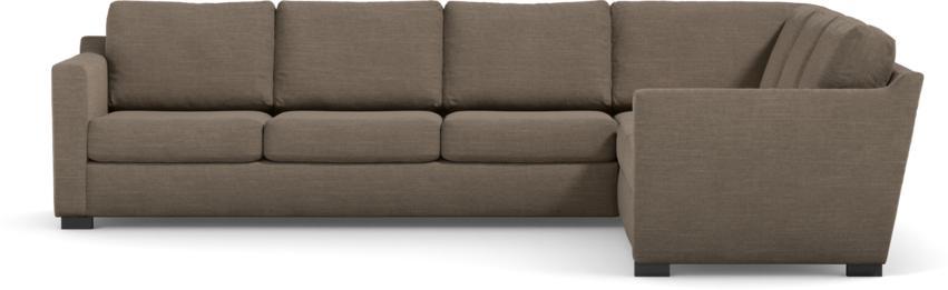 Friday - Hörnsoffa, 3+2-sits - Brun