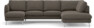 Madison Lux - 2-sits soffa med schäslong vänster och divan höger - Beige