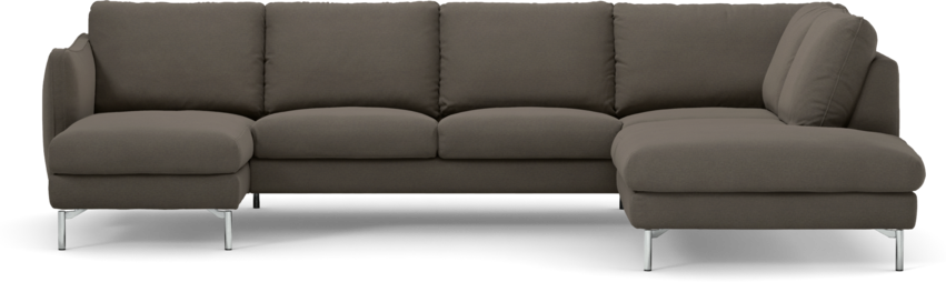 Madison Lux - 2-sits soffa med schäslong vänster och divan höger - Beige