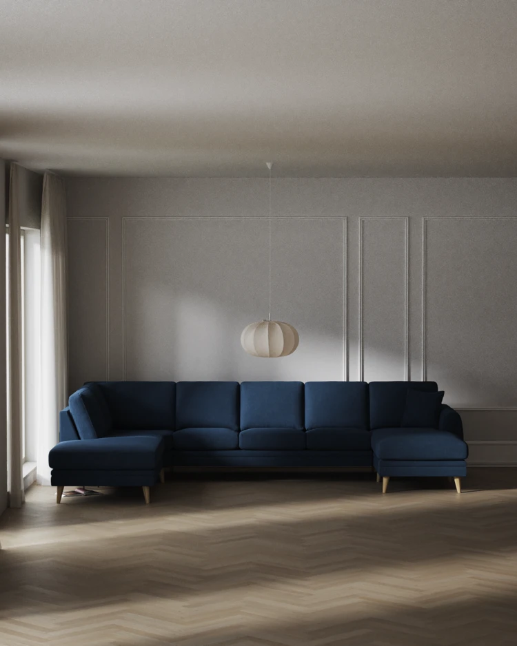Eden - 3-sits soffa med divan vänster och schäslong höger - inspiration