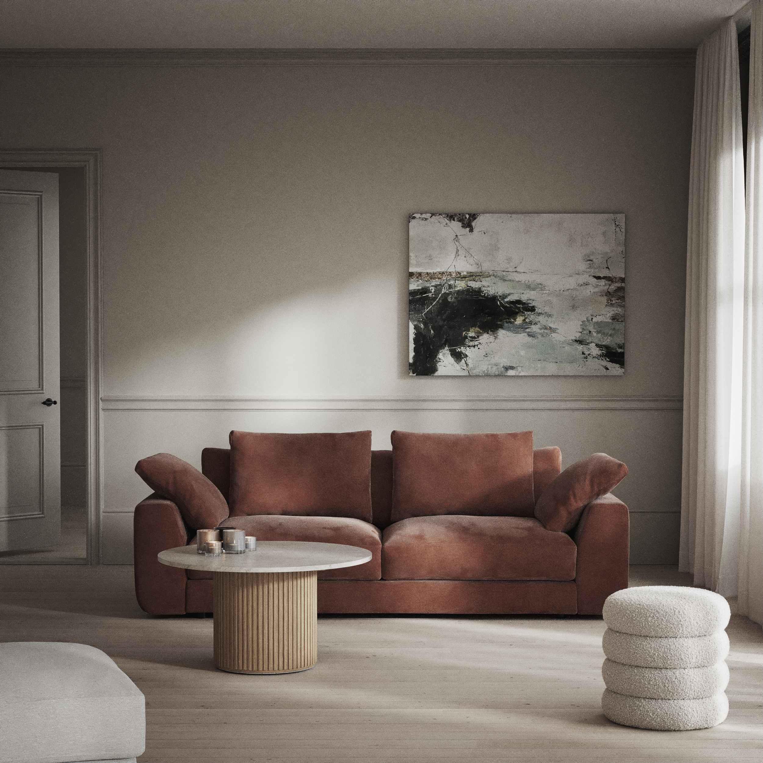 Amie - 3-sits soffa - inspiration