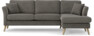 Eden - 2,5-sits soffa med schäslong - Grå