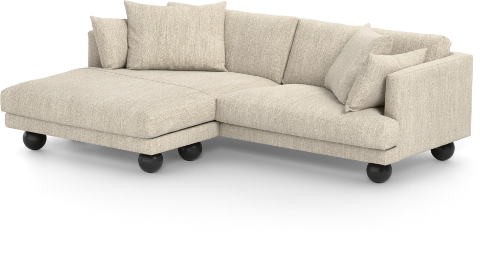 Harper - 4-sits med schäslong XL vänster - Beige