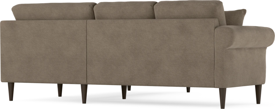 Eden - Hörnsoffa, 2+2-sits - Brun