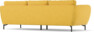 Madison Lux - 4-sits soffa - Gul