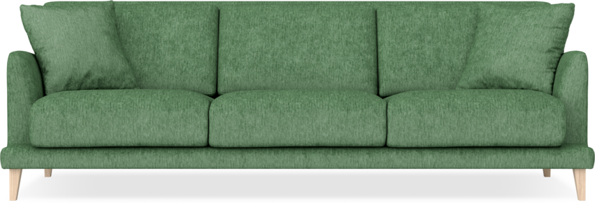 Macy Lux - 3-sits soffa XL - Grön