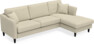 Eden - 2,5-sits soffa med schäslong - Beige