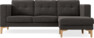 Rio - 3-sits soffa med schäslong höger - Grå