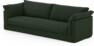 Cherrie Klädsel -  4-sits soffa, hel dyna - Grön