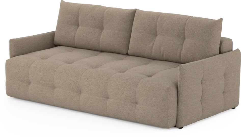 Bella - Bäddsoffa 3-sits - Brun