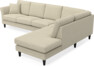 Eden - 3-sits soffa med divan - Beige