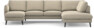 Madison Lux - 2-sits soffa med schäslong vänster och divan höger - Beige