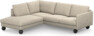 Madison Lux - 2-sits soffa med divan vänster - Beige