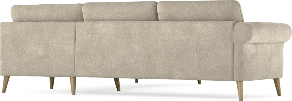 Bridge - Hörnsoffa, 2+2-sits - Beige