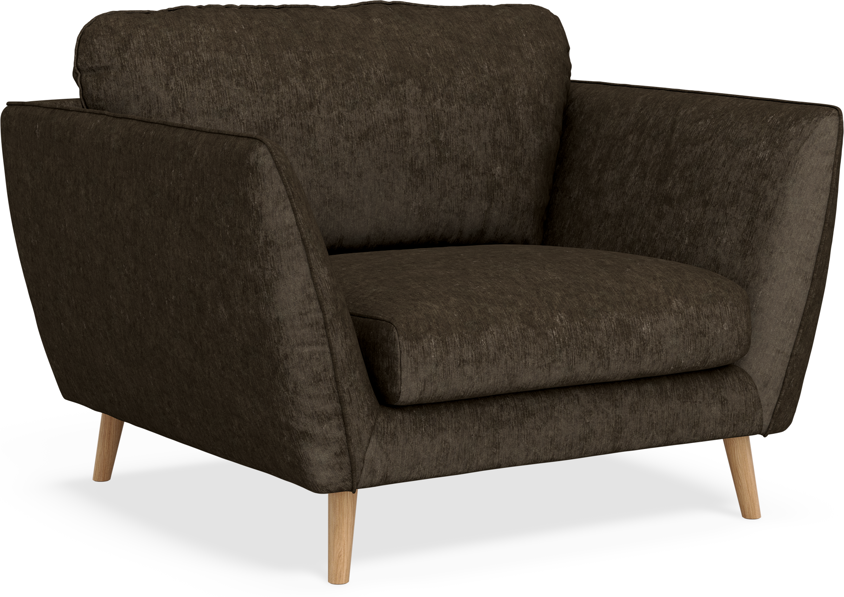 Madison Lux - Fåtölj, 70 cm - Brun