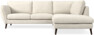 Madison - 2-sits soffa med divan höger - Vit