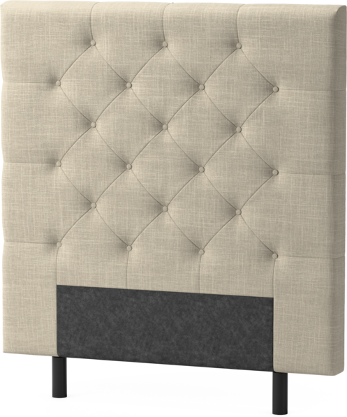 Delux Pikerad - Sänggavel, 90-210 cm - Beige