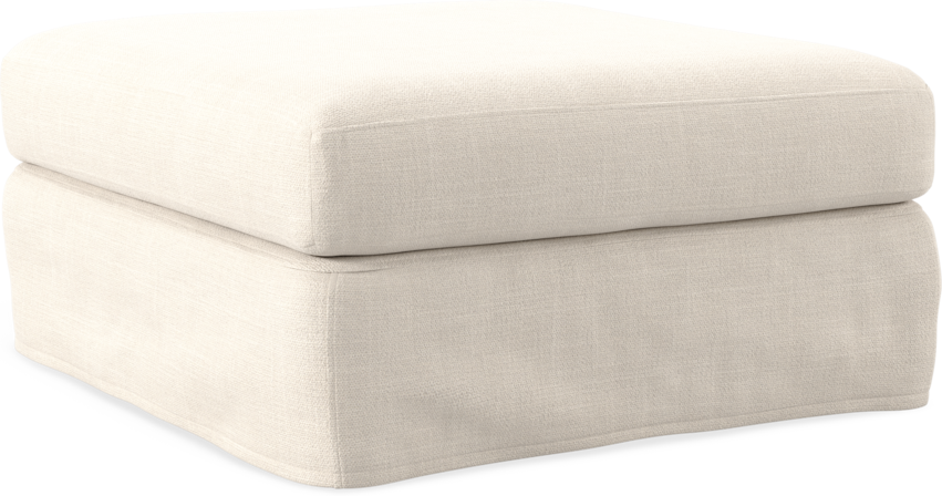 Willow - Fotpall, med kappa - Vit