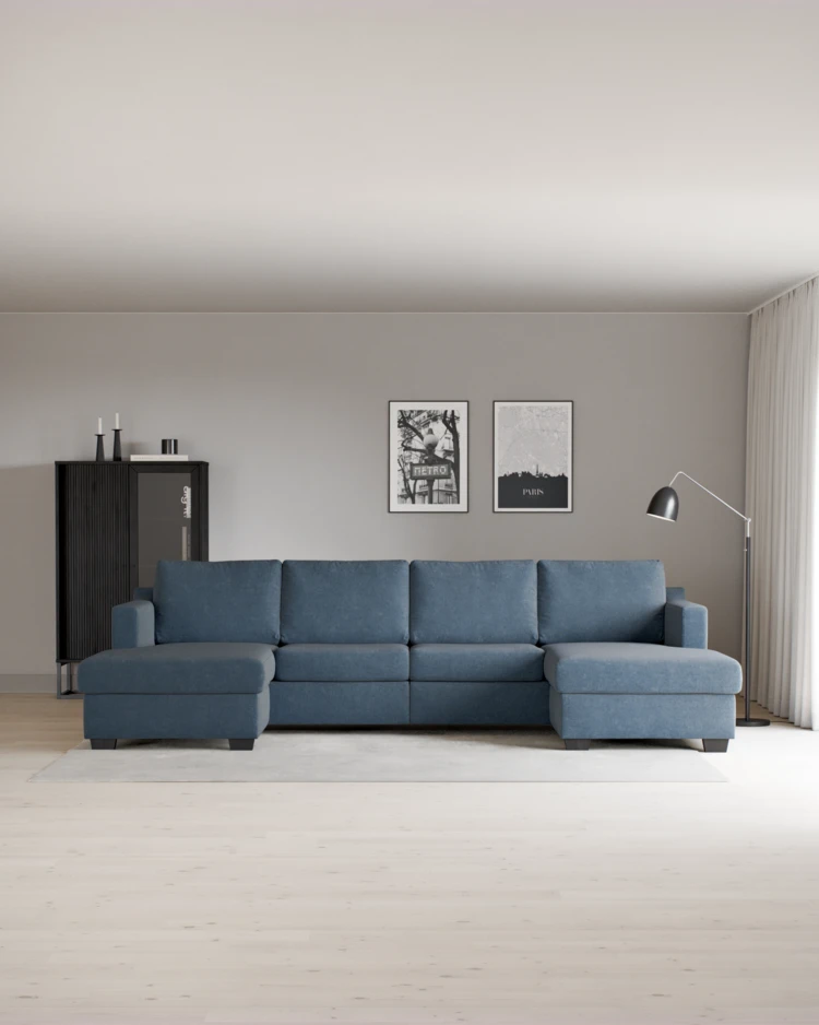 Friday - 2-sits soffa med två schäslonger - inspiration