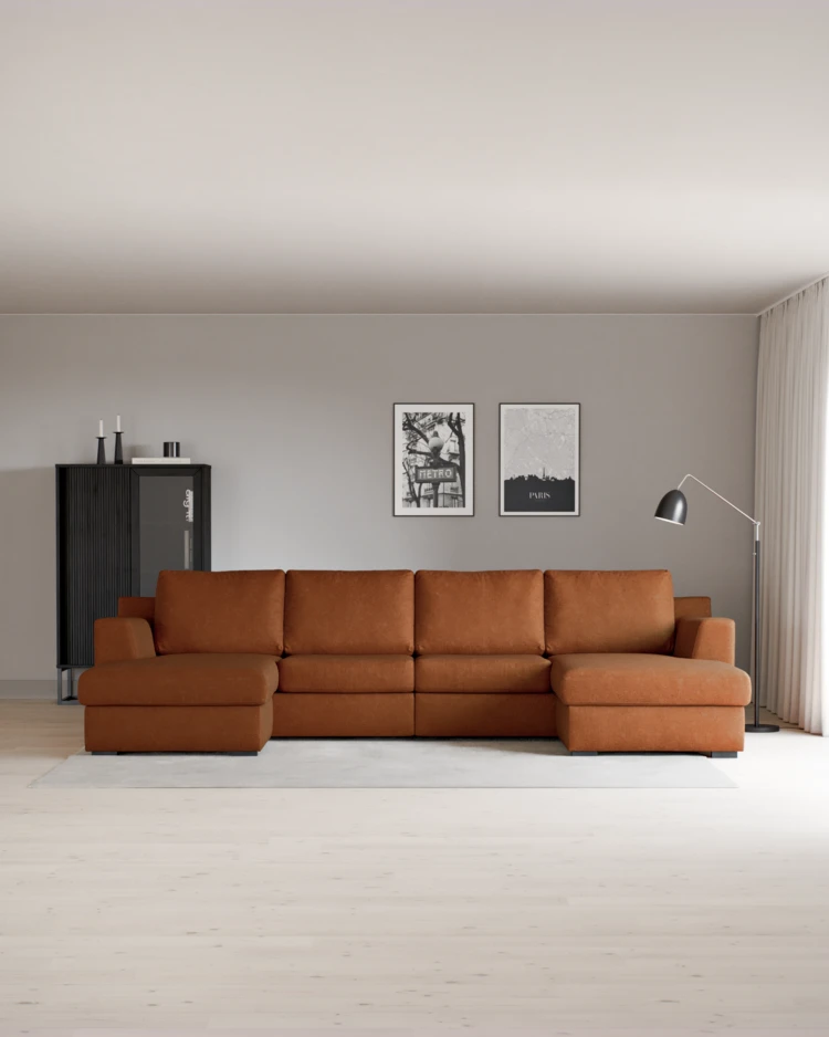 Friday - 2-sits soffa med två schäslonger - inspiration