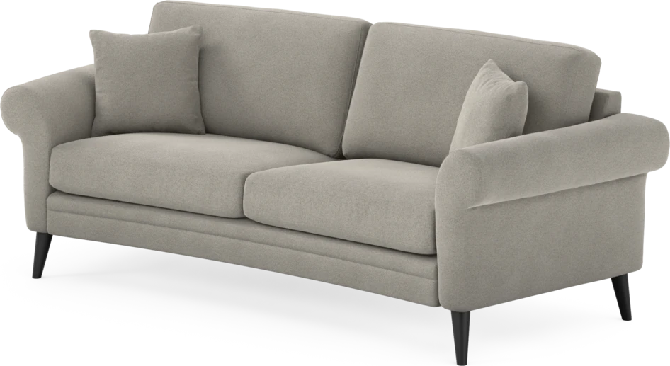 Eden - 2,5-sits soffa svängd - Grå