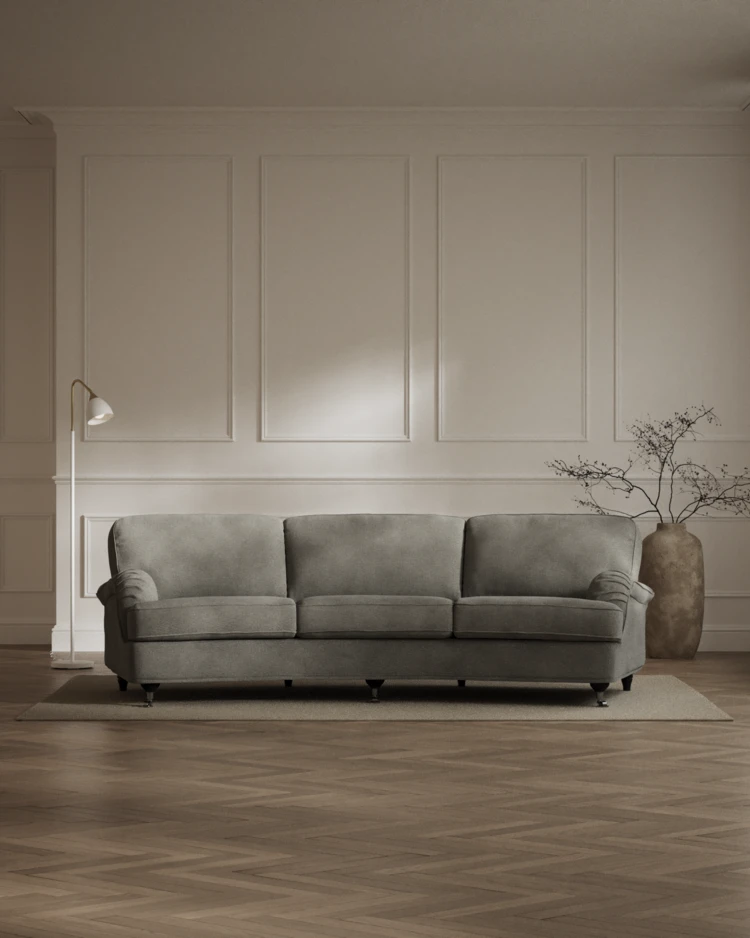Oxford - 3-sits soffa svängd - inspiration