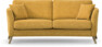 Eden - 2,5-sits soffa svängd - Gul
