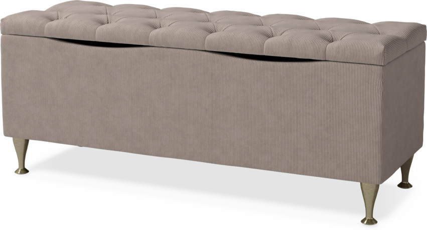 Delux Pikerad XL - Sittbänk pikerad - Beige