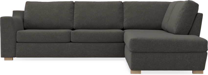 Friday - 2,5-sits soffa med divan höger - Grå