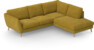Madison - 2-sits soffa med divan höger - Gul
