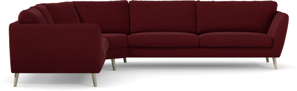 Madison Lux - Hörnsoffa 2+3-sits, hörn 2 - Röd