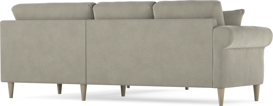 Eden - Hörnsoffa, 2+2-sits - Brun