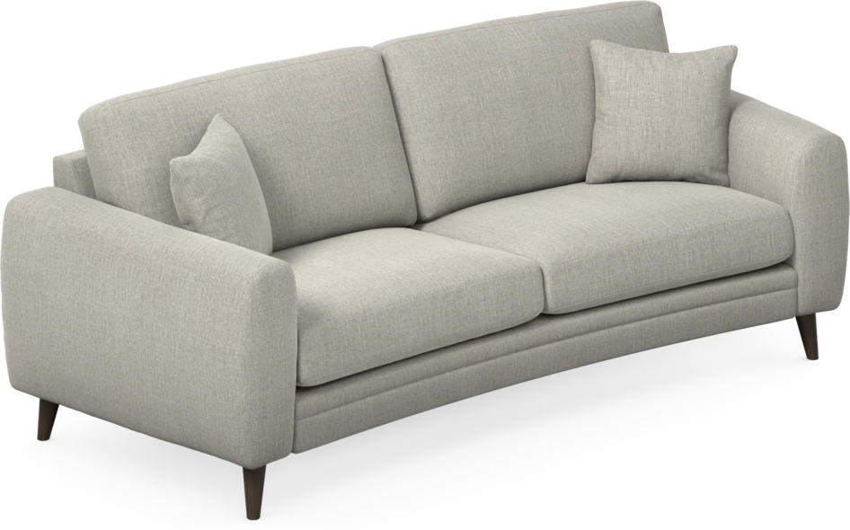 Eden - 2,5-sits soffa svängd - Grå