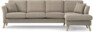 Eden - 3-sits soffa med schäslong - Beige