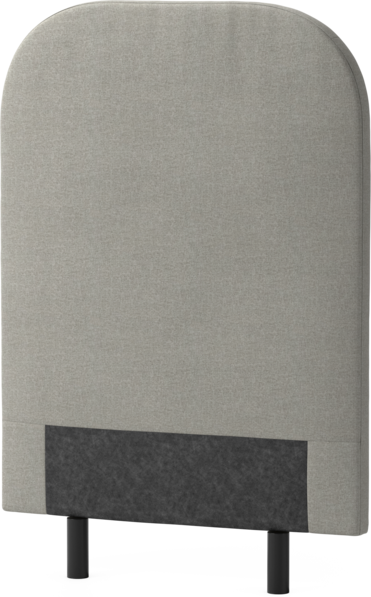 Delux Rundad - Sänggavel, 90-210 cm - Grå