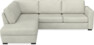 Friday - 2,5-sits soffa med divan vänster - Beige