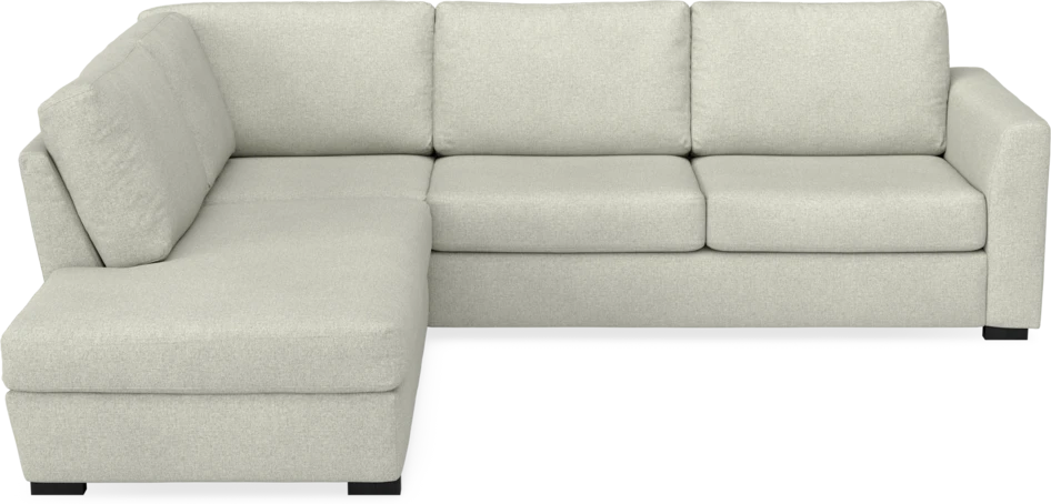 Friday - 2,5-sits soffa med divan vänster - Beige