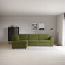 Friday - 2,5-sits soffa med divan vänster - Grön
