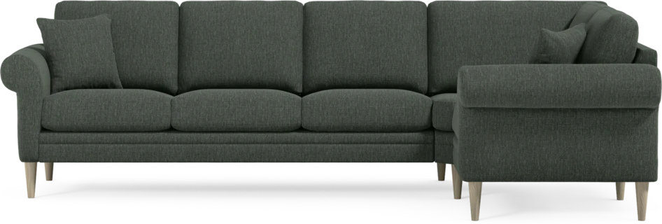 Eden - Hörnsoffa, 3+1-sits - Grön