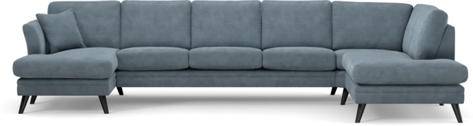 Eden, 3-sits soffa med schäslong vänster och divan höger